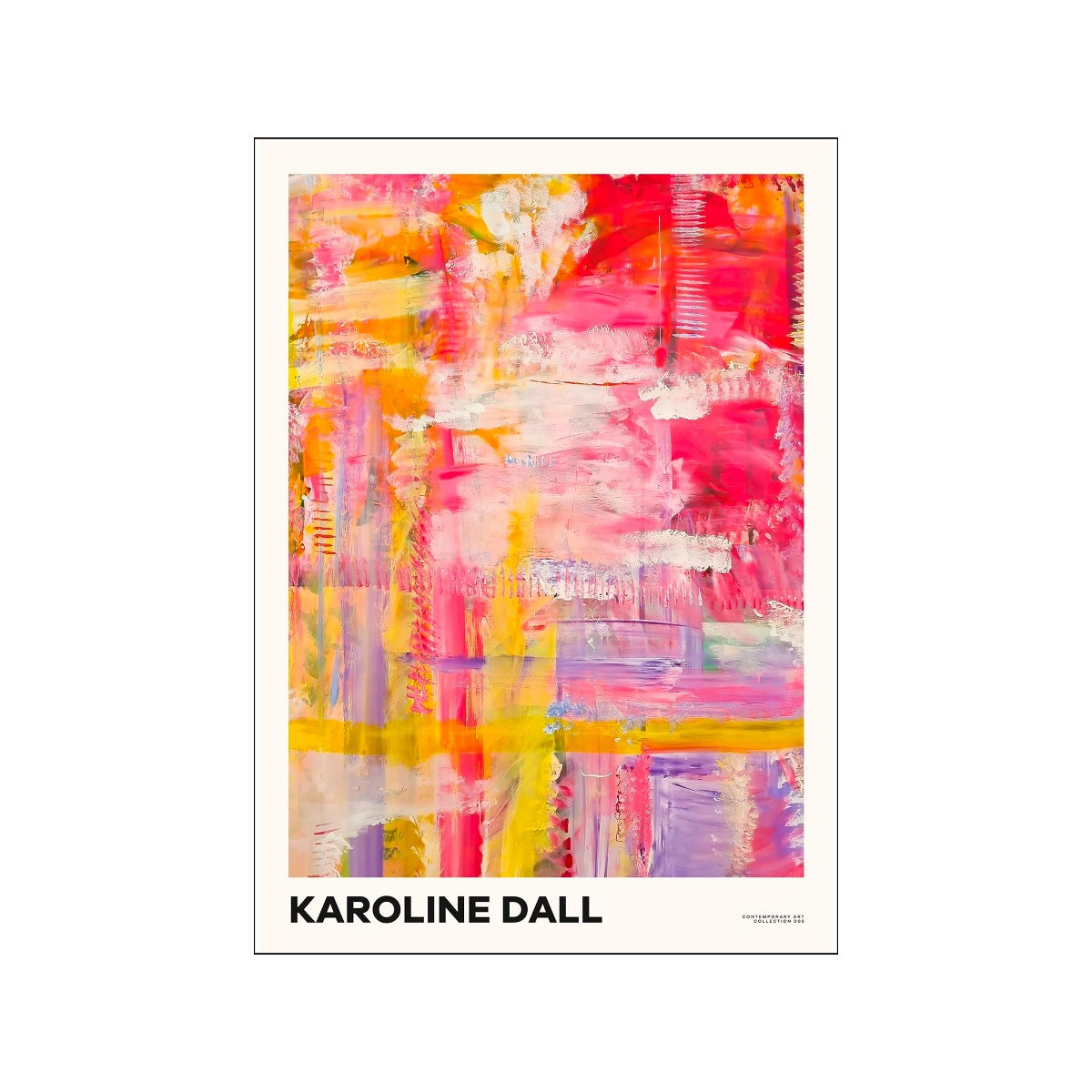 Karoline Dall plakat - Contemporary Art Collection 03